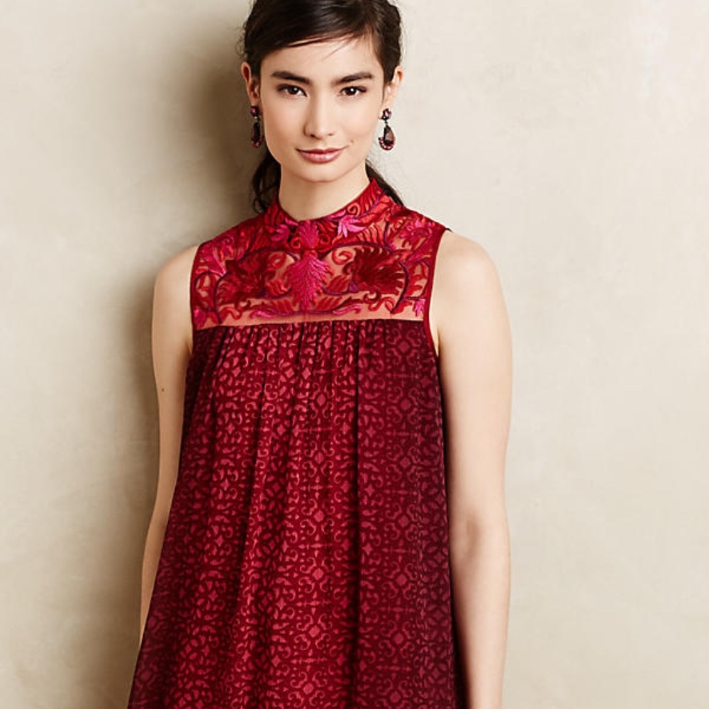 Anthropologie Amara Swing Dress